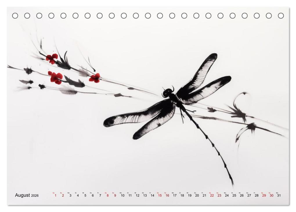 Weitere Ansicht: Sei mit Nichts zufrieden (Tischkalender 2026 DIN A5 quer), CALVENDO Monatskalender | Kerstin Waurick, Calvendo