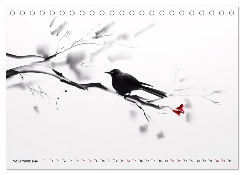 Weitere Ansicht: Sei mit Nichts zufrieden (Tischkalender 2026 DIN A5 quer), CALVENDO Monatskalender | Kerstin Waurick, Calvendo