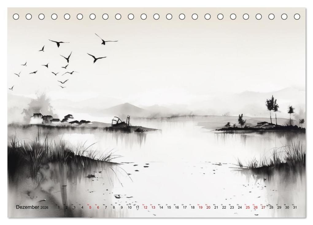 Weitere Ansicht: Sei mit Nichts zufrieden (Tischkalender 2026 DIN A5 quer), CALVENDO Monatskalender | Kerstin Waurick, Calvendo