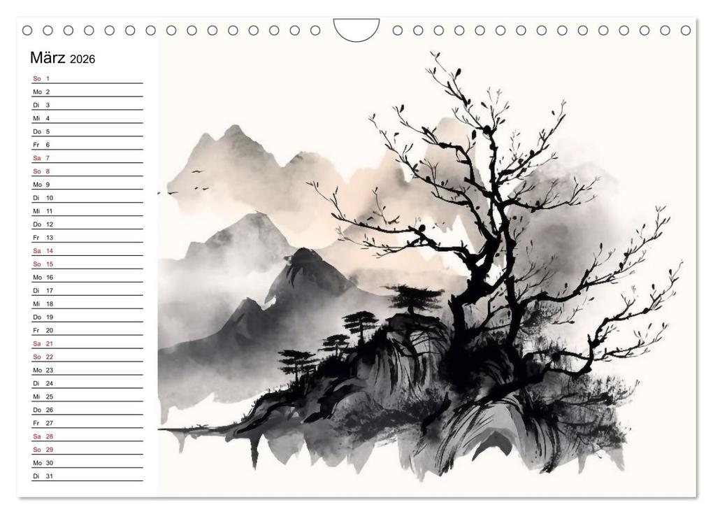 Weitere Ansicht: Inmitten der Ruhe (Wandkalender 2026 DIN A4 quer), CALVENDO Monatskalender | Kerstin Waurick, Calvendo