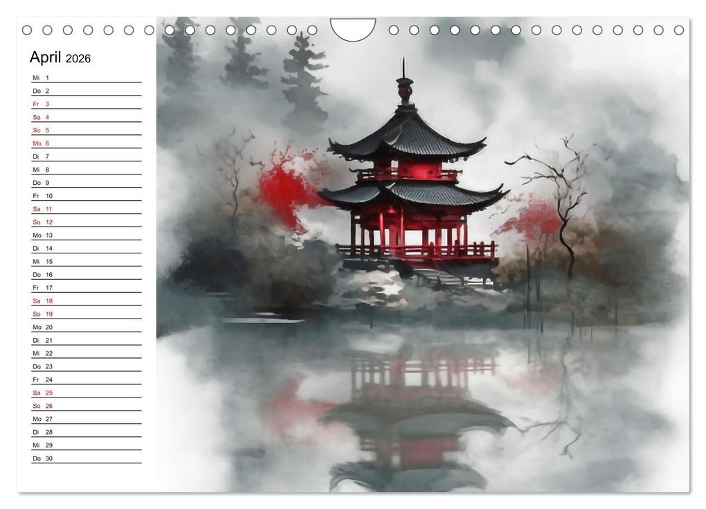 Weitere Ansicht: Inmitten der Ruhe (Wandkalender 2026 DIN A4 quer), CALVENDO Monatskalender | Kerstin Waurick, Calvendo