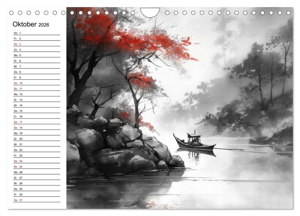 Weitere Ansicht: Inmitten der Ruhe (Wandkalender 2026 DIN A4 quer), CALVENDO Monatskalender | Kerstin Waurick, Calvendo