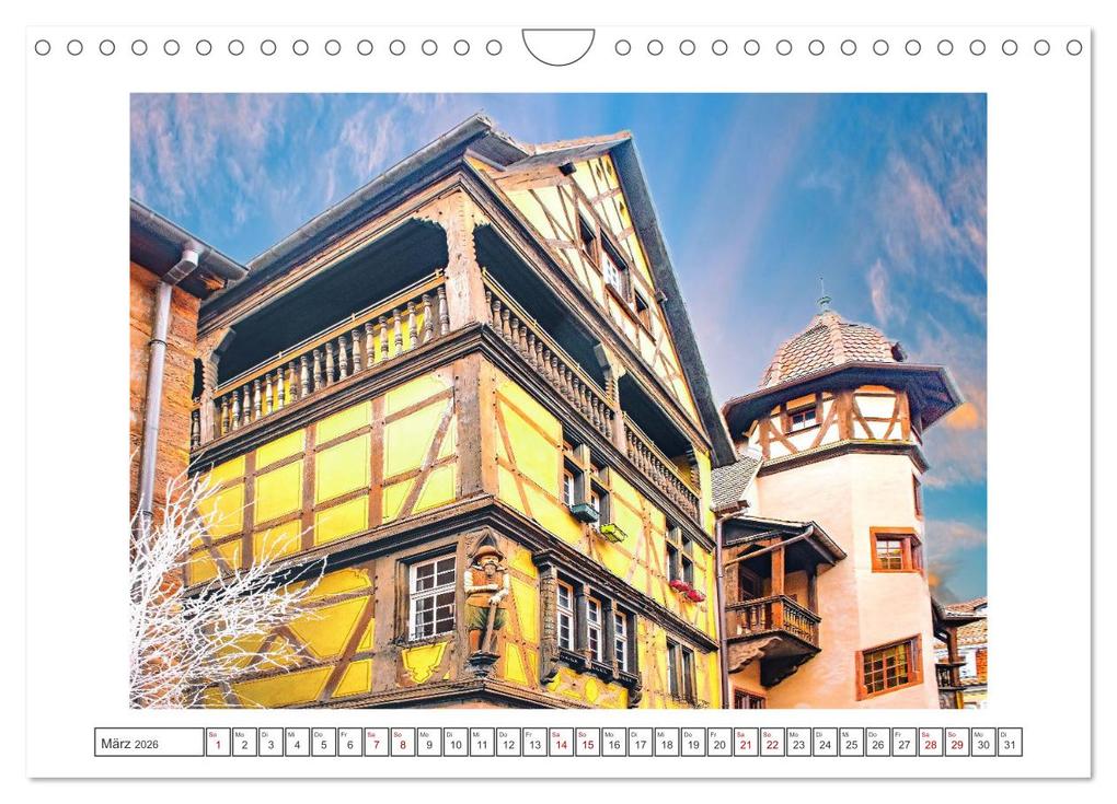 Weitere Ansicht: Das malerische Colmar im Elsass (Wandkalender 2026 DIN A4 quer), CALVENDO Monatskalender | Nina Schwarze, Calvendo
