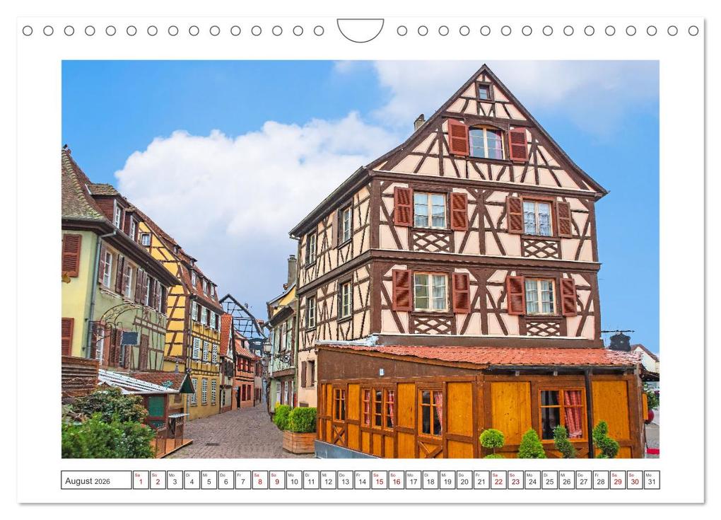 Weitere Ansicht: Das malerische Colmar im Elsass (Wandkalender 2026 DIN A4 quer), CALVENDO Monatskalender | Nina Schwarze, Calvendo