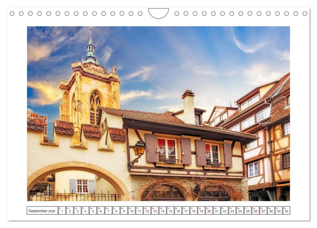 Weitere Ansicht: Das malerische Colmar im Elsass (Wandkalender 2026 DIN A4 quer), CALVENDO Monatskalender | Nina Schwarze, Calvendo