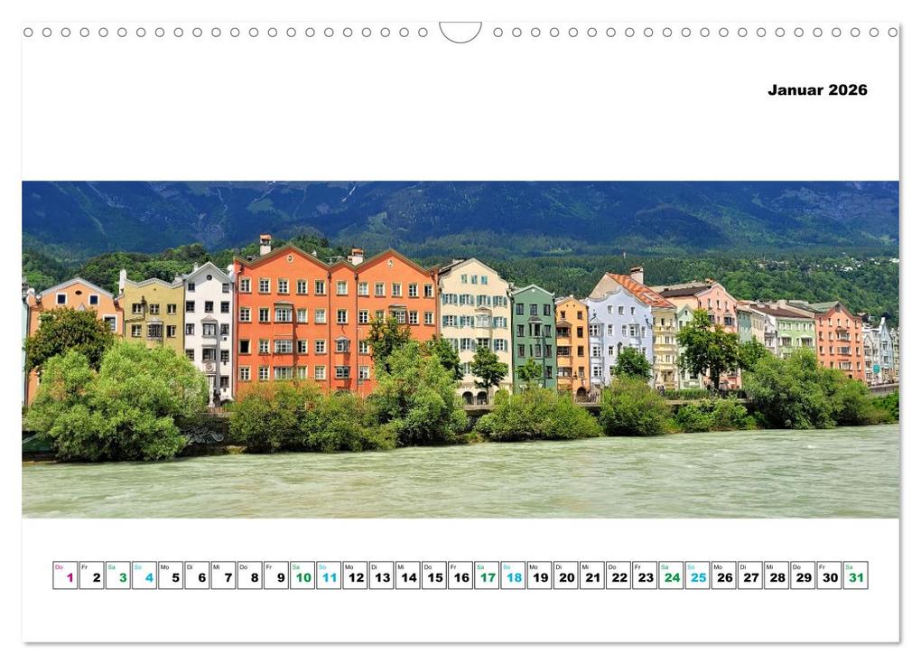 Weitere Ansicht: Servus TIROL Panorama Impressionen aus Austria / Tirol (Wandkalender 2026 DIN A3 quer), CALVENDO Monatskalender | Susan Michel, Calvendo