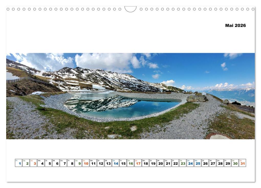 Weitere Ansicht: Servus TIROL Panorama Impressionen aus Austria / Tirol (Wandkalender 2026 DIN A3 quer), CALVENDO Monatskalender | Susan Michel, Calvendo
