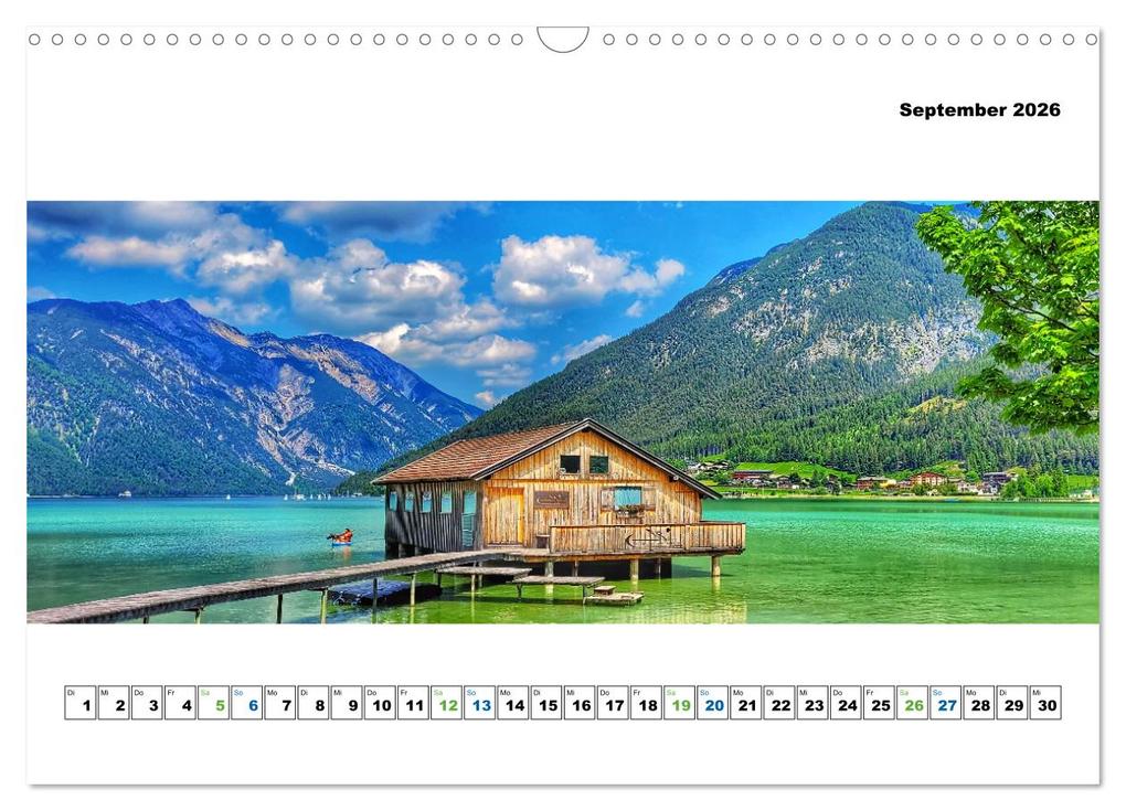 Weitere Ansicht: Servus TIROL Panorama Impressionen aus Austria / Tirol (Wandkalender 2026 DIN A3 quer), CALVENDO Monatskalender | Susan Michel, Calvendo