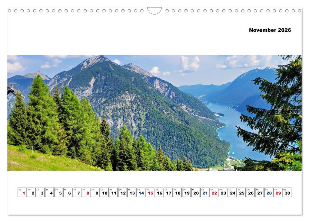 Weitere Ansicht: Servus TIROL Panorama Impressionen aus Austria / Tirol (Wandkalender 2026 DIN A3 quer), CALVENDO Monatskalender | Susan Michel, Calvendo