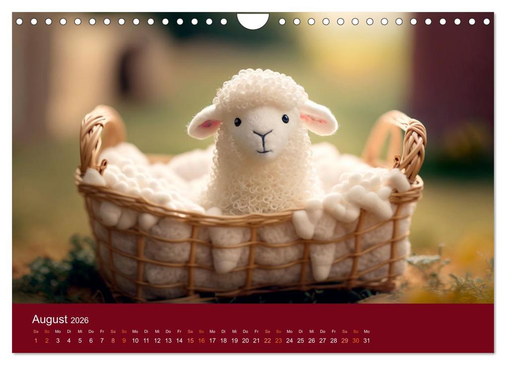 Weitere Ansicht: Die Schafe sind los Wollige Aussichten (Wandkalender 2026 DIN A4 quer), CALVENDO Monatskalender | artefacti artefacti, Calvendo, artefacti