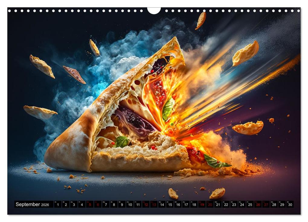 Weitere Ansicht: Italienische Gerichte (Wandkalender 2026 DIN A3 quer), CALVENDO Monatskalender | Dirk Meutzner, Calvendo