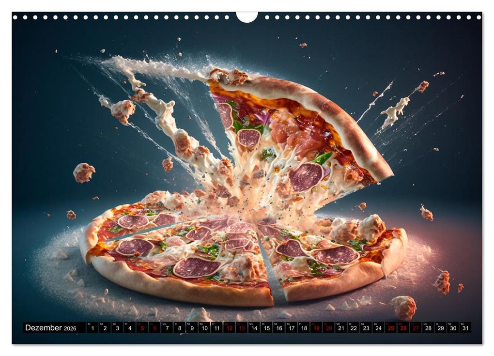 Weitere Ansicht: Italienische Gerichte (Wandkalender 2026 DIN A3 quer), CALVENDO Monatskalender | Dirk Meutzner, Calvendo