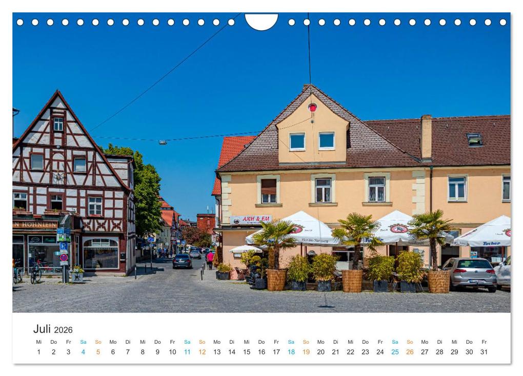 Weitere Ansicht: Forchheim - fränkische Art zu leben (Wandkalender 2026 DIN A4 quer), CALVENDO Monatskalender | Val Thoermer, Calvendo