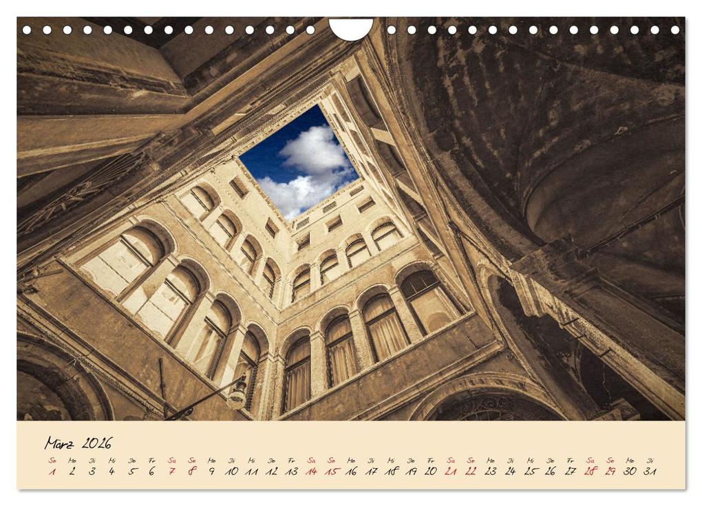 Weitere Ansicht: Venedig Seppia e tinta (Wandkalender 2026 DIN A4 quer), CALVENDO Monatskalender | Sven Fuchs, Calvendo