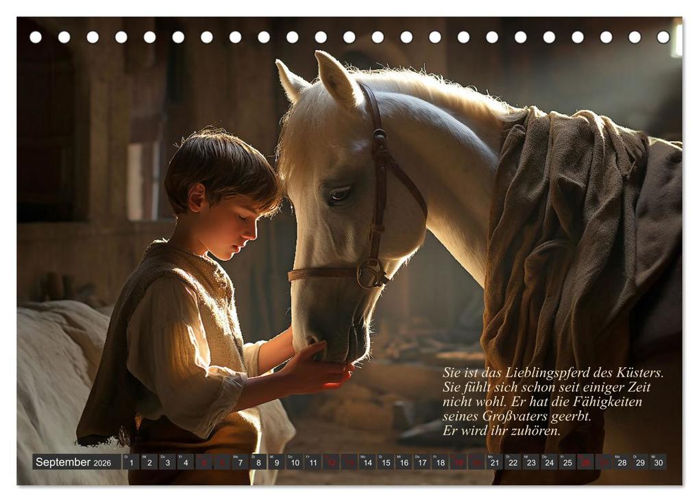 Weitere Ansicht: Mittelalter Lebensgeschichten (Tischkalender 2026 DIN A5 quer), CALVENDO Monatskalender | Kerstin Waurick, Calvendo