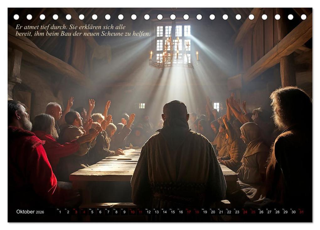 Weitere Ansicht: Mittelalter Lebensgeschichten (Tischkalender 2026 DIN A5 quer), CALVENDO Monatskalender | Kerstin Waurick, Calvendo