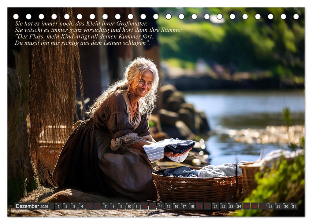 Weitere Ansicht: Mittelalter Lebensgeschichten (Tischkalender 2026 DIN A5 quer), CALVENDO Monatskalender | Kerstin Waurick, Calvendo