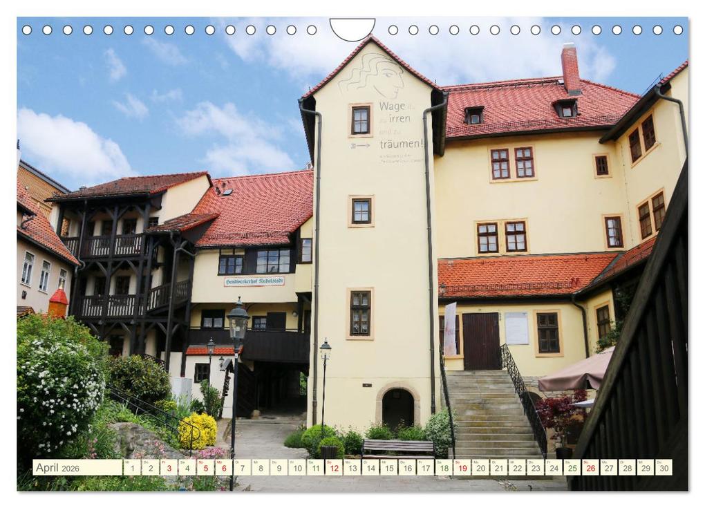 Weitere Ansicht: Einladung nach Rudolstadt (Wandkalender 2026 DIN A4 quer), CALVENDO Monatskalender | Gisela Kruse, Calvendo