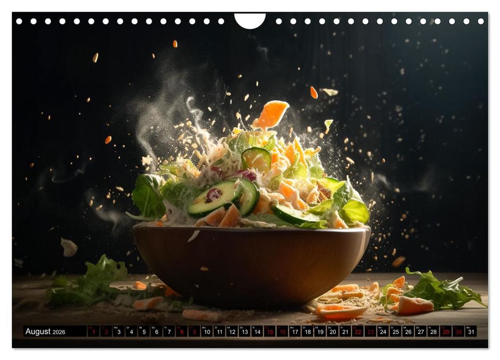 Weitere Ansicht: Italienische Gerichte (Wandkalender 2026 DIN A4 quer), CALVENDO Monatskalender | Dirk Meutzner, Calvendo