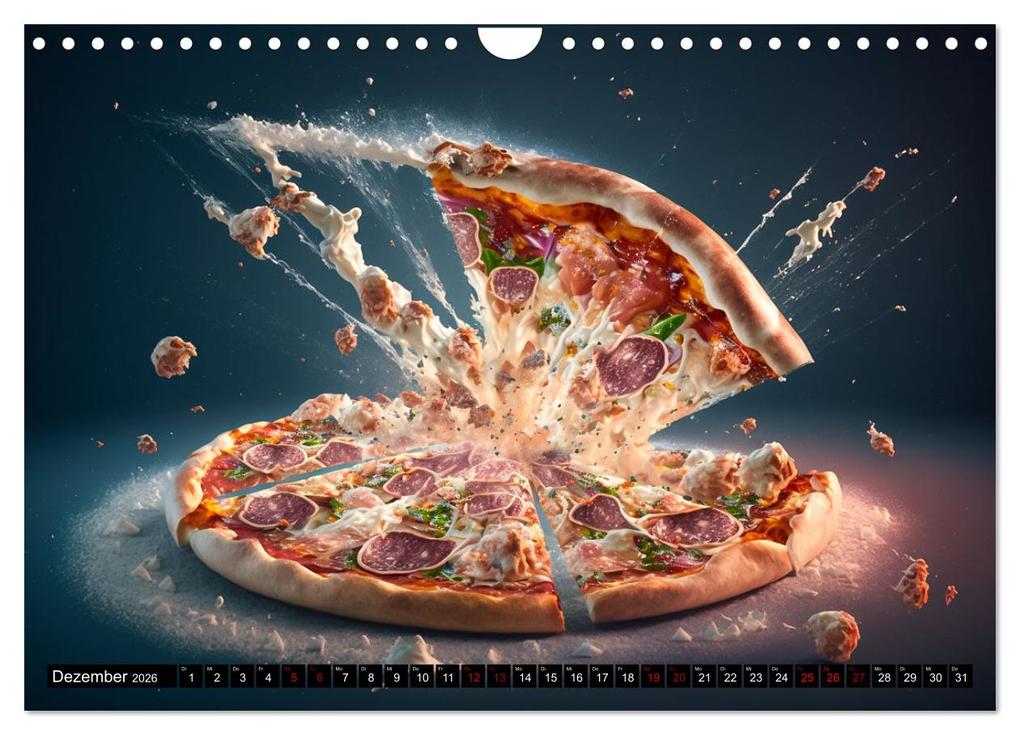 Weitere Ansicht: Italienische Gerichte (Wandkalender 2026 DIN A4 quer), CALVENDO Monatskalender | Dirk Meutzner, Calvendo