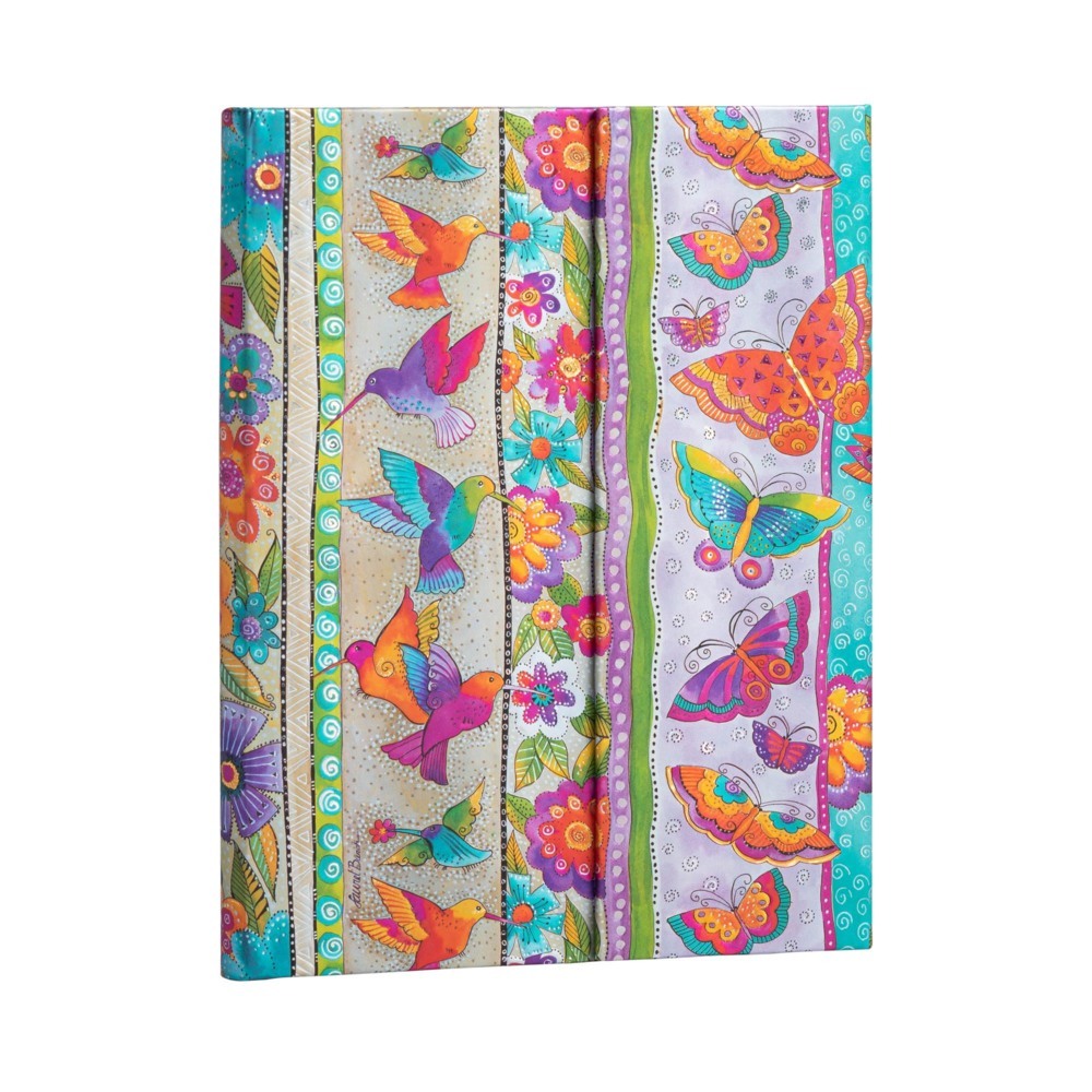 Weitere Ansicht: Hardcover Notizbuch Kolibri und Schmetterlinge Ultra Liniert