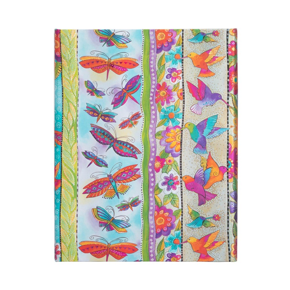 Weitere Ansicht: Hardcover Notizbuch Kolibri und Schmetterlinge Ultra Liniert