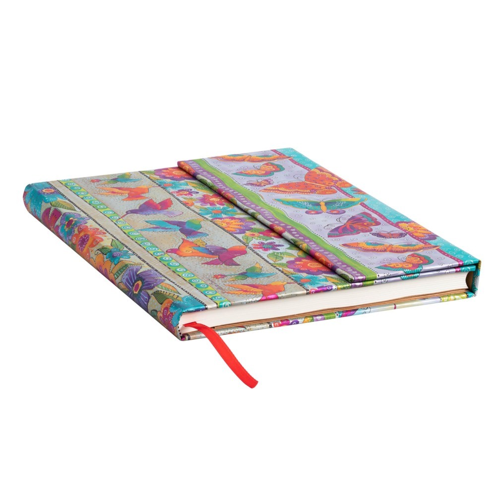 Weitere Ansicht: Hardcover Notizbuch Kolibri und Schmetterlinge Ultra Liniert