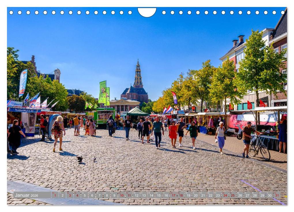 Weitere Ansicht: Ein Blick auf Groningen (Wandkalender 2026 DIN A4 quer), CALVENDO Monatskalender | Calvendo, Markus W. Lambrecht