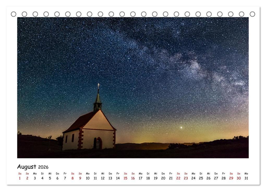 Weitere Ansicht: Fränkische Schweiz - Sehenswürdigkeiten der Berg- und Hügellandschaft (Tischkalender 2026 DIN A5 quer), CALVENDO Monatskalender | Calvendo, Raphael Amesoeder