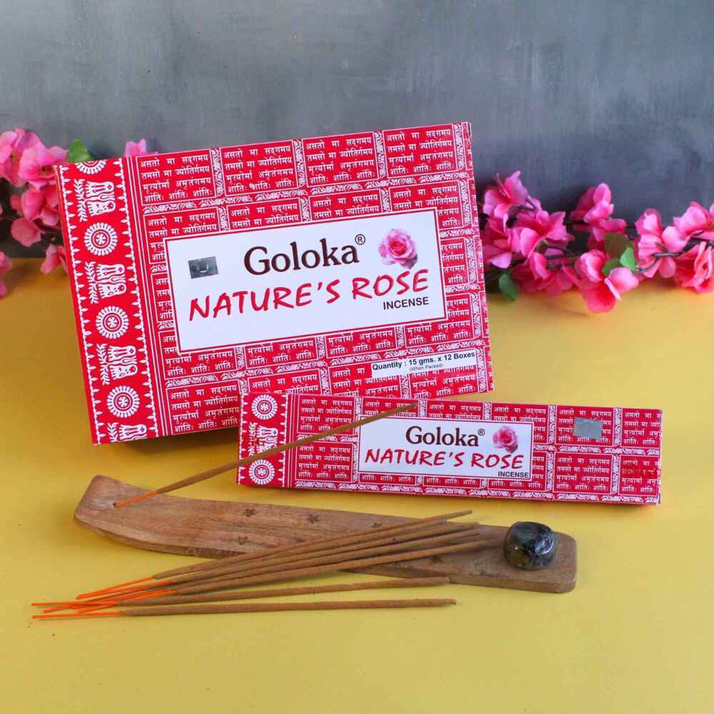 Weitere Ansicht: Räuchestab. Goloka NatureŽs Rose.RS736