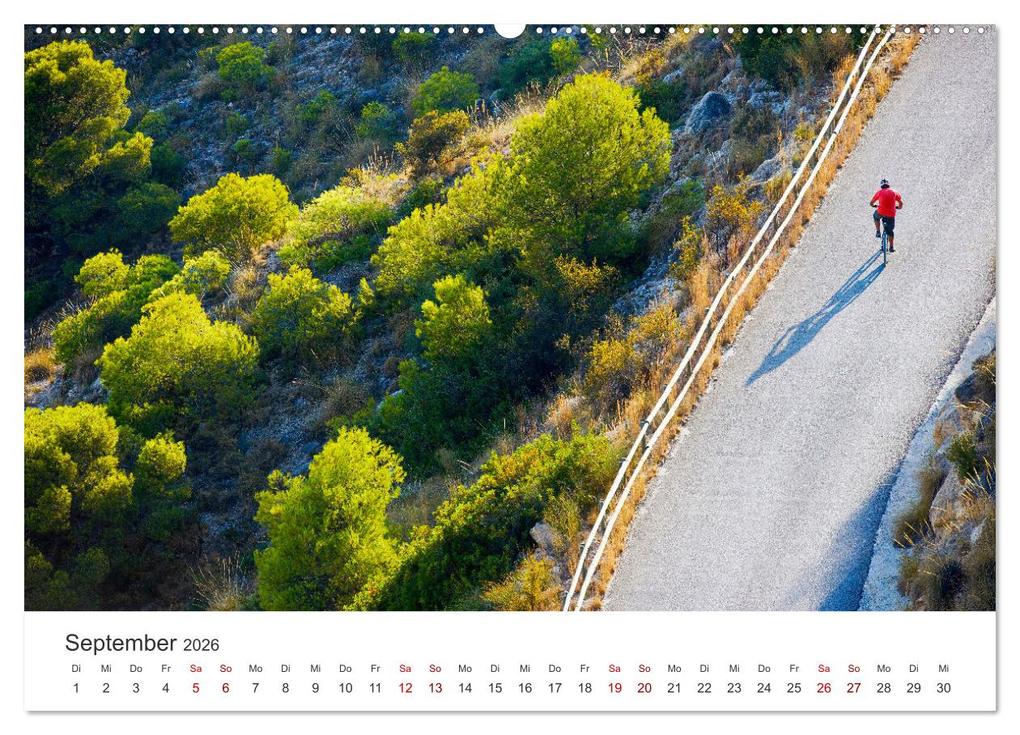 Weitere Ansicht: Radtouren - Weil Fahrrad fahren das schönste ist. (Wandkalender 2026 DIN A2 quer), CALVENDO Monatskalender | Calvendo, M. Scott
