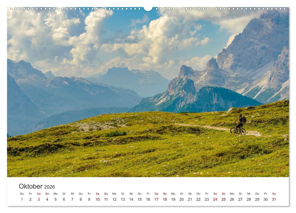Weitere Ansicht: Radtouren - Weil Fahrrad fahren das schönste ist. (Wandkalender 2026 DIN A2 quer), CALVENDO Monatskalender | Calvendo, M. Scott