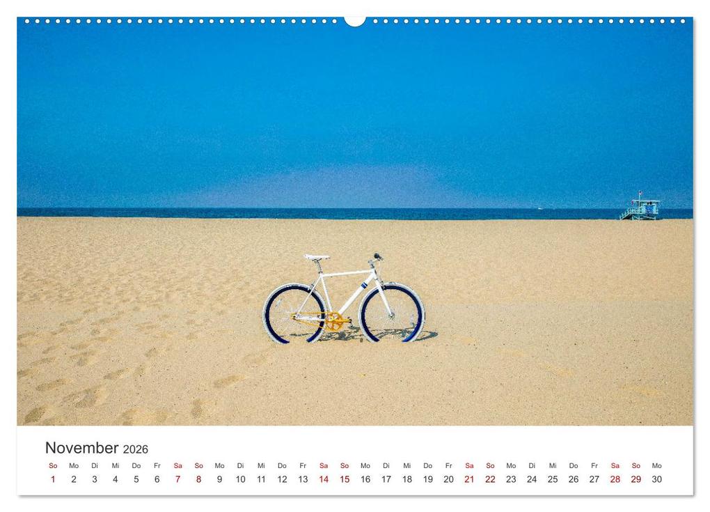 Weitere Ansicht: Radtouren - Weil Fahrrad fahren das schönste ist. (Wandkalender 2026 DIN A2 quer), CALVENDO Monatskalender | Calvendo, M. Scott