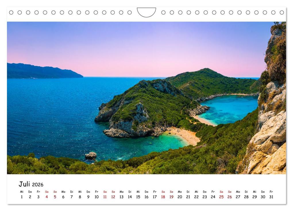 Weitere Ansicht: Traumhafte Orte - Berge, Seen und Meer (Wandkalender 2026 DIN A4 quer), CALVENDO Monatskalender | Calvendo, Raphael Amesoeder
