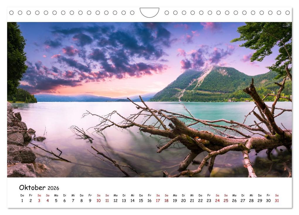 Weitere Ansicht: Traumhafte Orte - Berge, Seen und Meer (Wandkalender 2026 DIN A4 quer), CALVENDO Monatskalender | Calvendo, Raphael Amesoeder