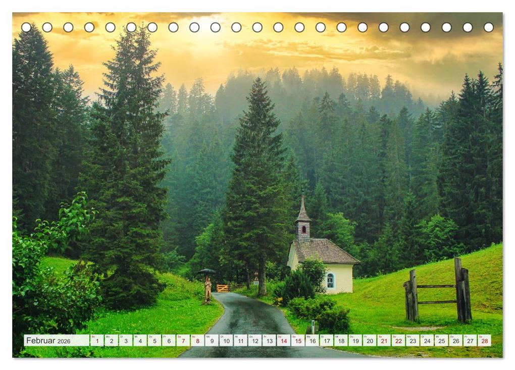 Weitere Ansicht: Nationalpark Berchtesgaden- Magische Augenblicke (Tischkalender 2026 DIN A5 quer), CALVENDO Monatskalender | Calvendo, Jakob Hillen