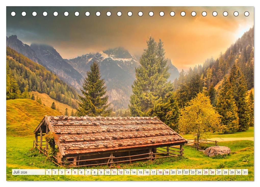 Weitere Ansicht: Nationalpark Berchtesgaden- Magische Augenblicke (Tischkalender 2026 DIN A5 quer), CALVENDO Monatskalender | Calvendo, Jakob Hillen