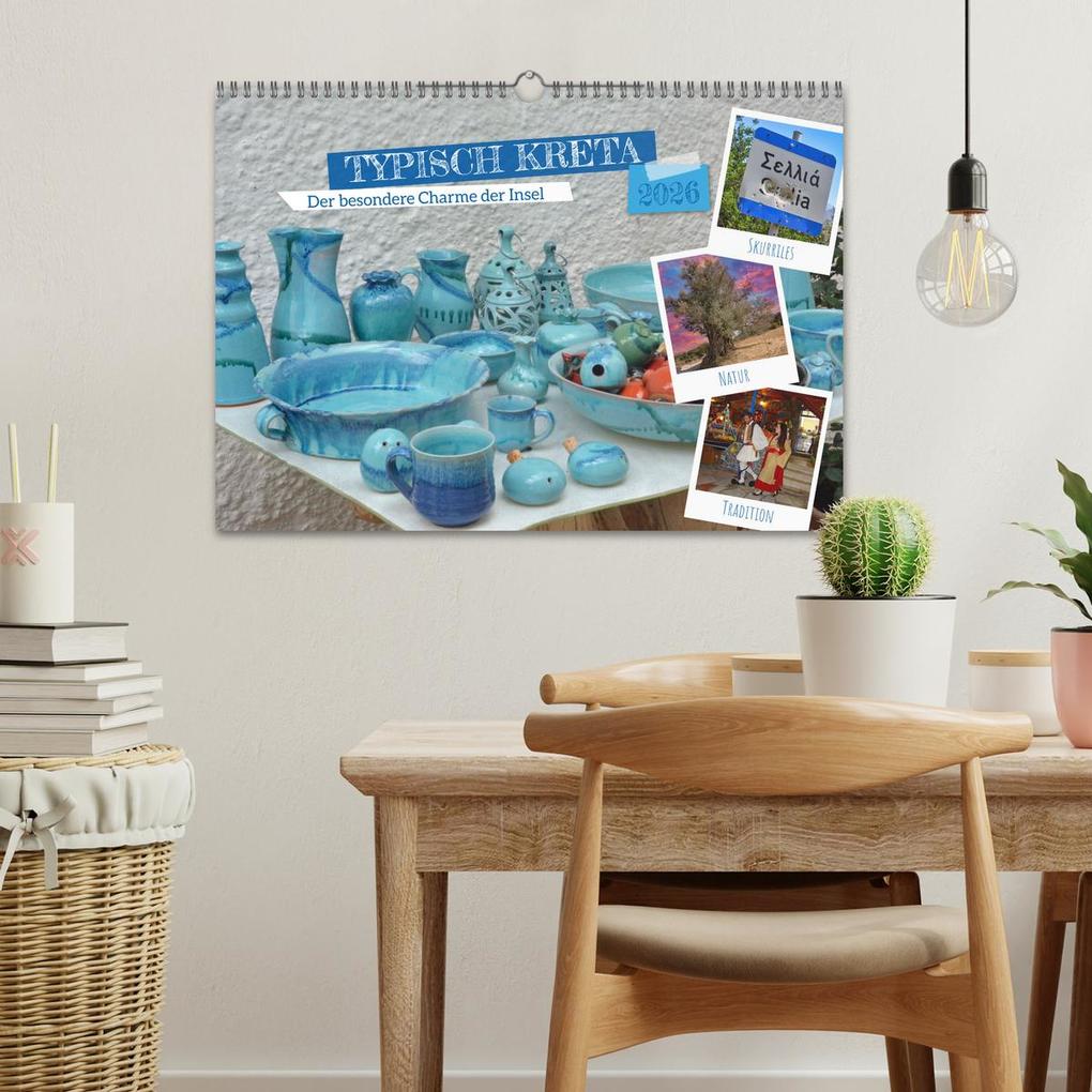 Weitere Ansicht: Typisch Kreta (Wandkalender 2026 DIN A3 quer), CALVENDO Monatskalender | Calvendo, Claudia Kleemann