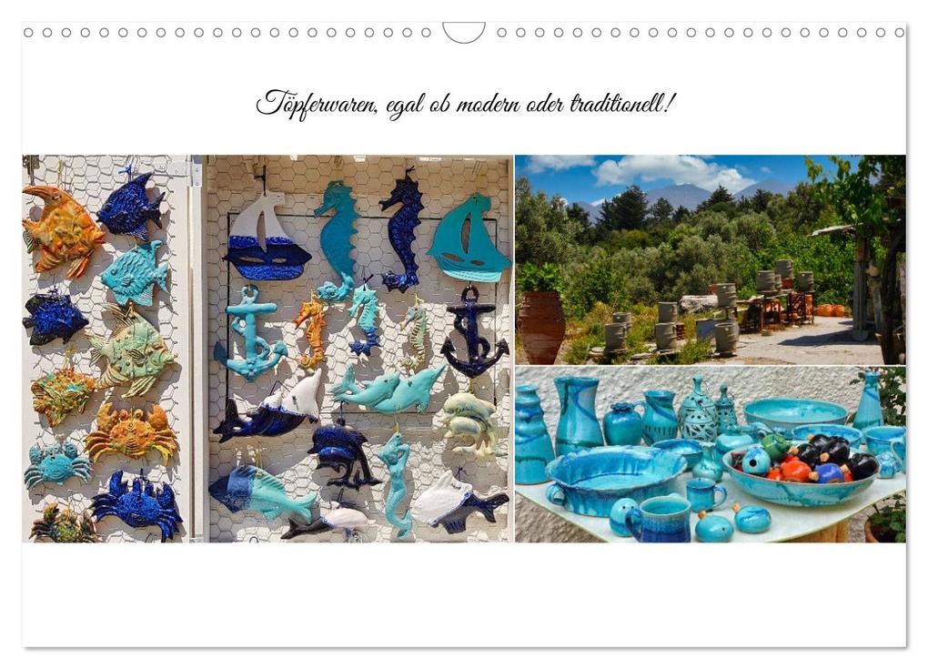 Weitere Ansicht: Typisch Kreta (Wandkalender 2026 DIN A3 quer), CALVENDO Monatskalender | Calvendo, Claudia Kleemann