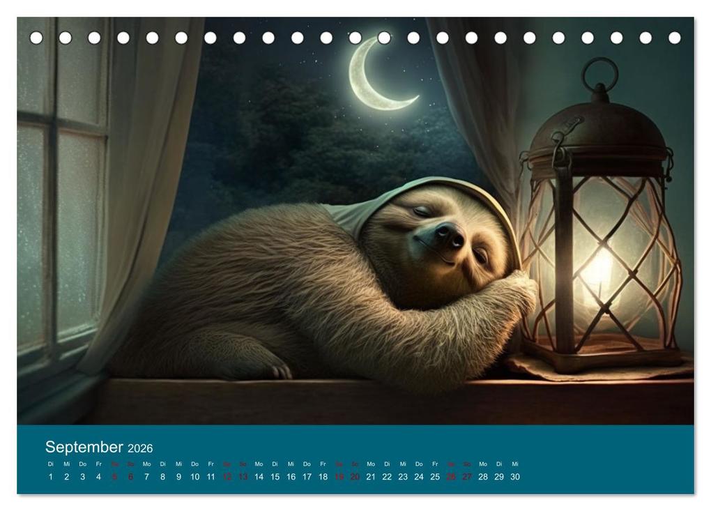 Weitere Ansicht: Der Kalender für echte Faultiere (Tischkalender 2026 DIN A5 quer), CALVENDO Monatskalender | Calvendo, artefacti, artefacti artefacti