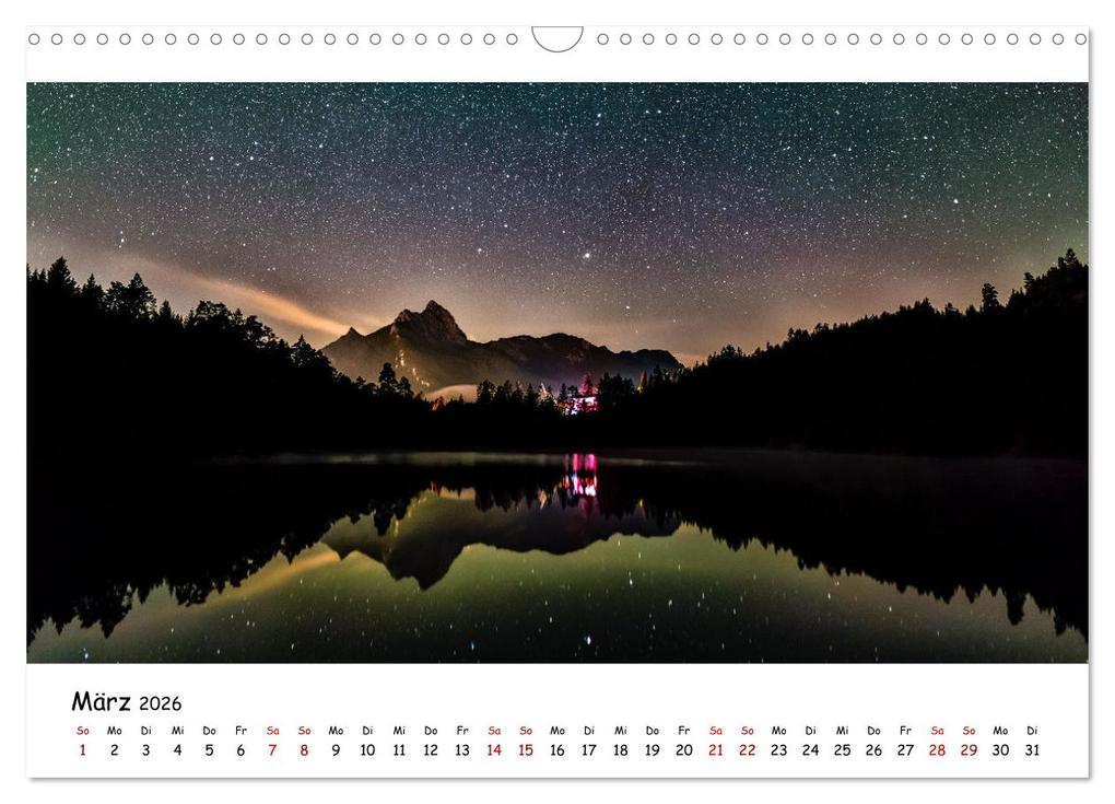 Weitere Ansicht: Traumhafte Orte - Berge, Seen und Meer (Wandkalender 2026 DIN A3 quer), CALVENDO Monatskalender | Calvendo, Raphael Amesoeder