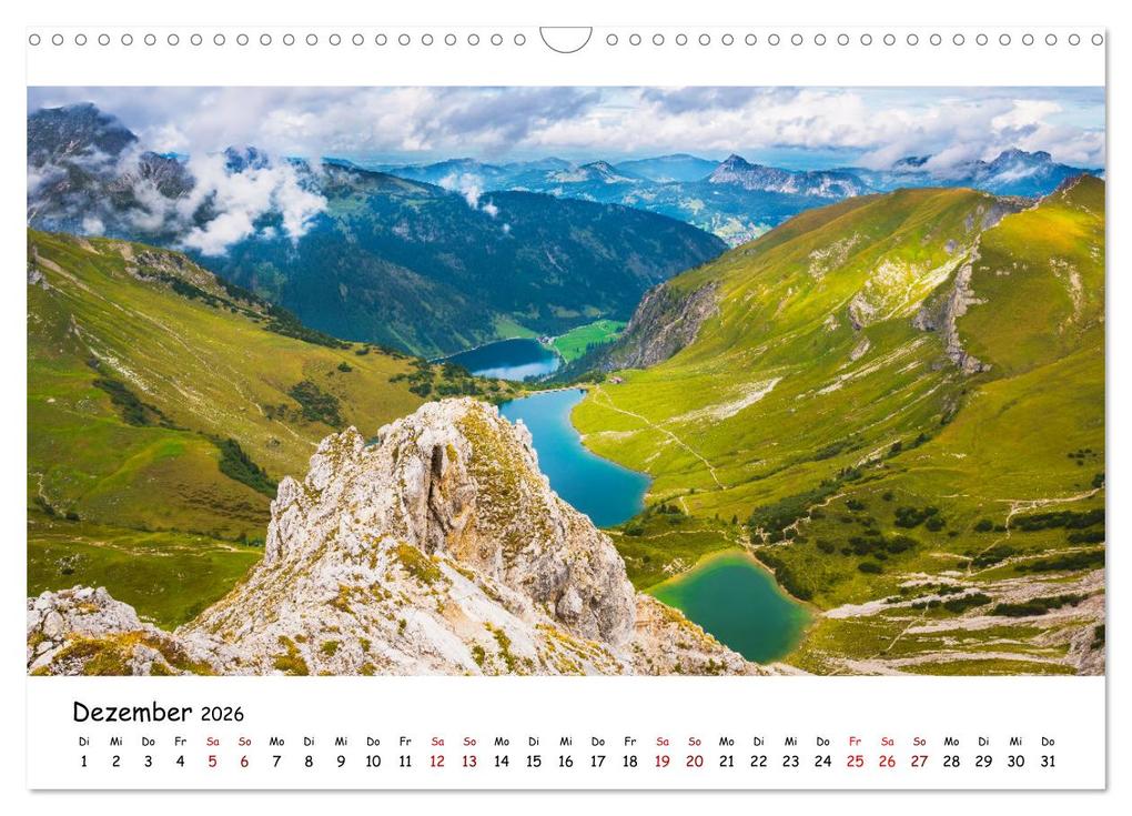 Weitere Ansicht: Traumhafte Orte - Berge, Seen und Meer (Wandkalender 2026 DIN A3 quer), CALVENDO Monatskalender | Calvendo, Raphael Amesoeder