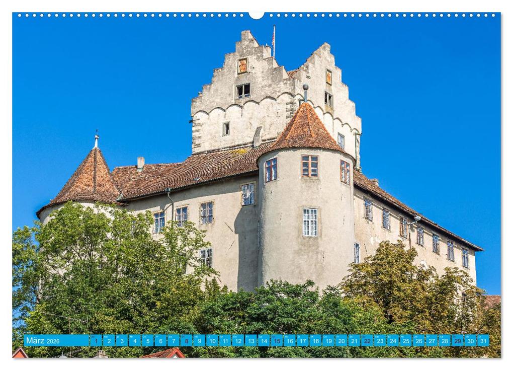 Weitere Ansicht: Meersburg - pittoreske Kleinstadt am Bodensee (hochwertiger Premium Wandkalender 2026 DIN A2 quer), Kunstdruck in Hochglanz | Calvendo, Jane und Giuseppe Di Domenico