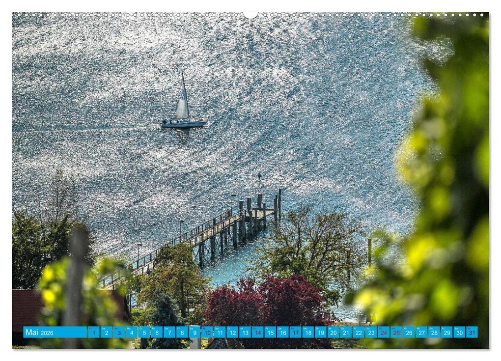 Weitere Ansicht: Meersburg - pittoreske Kleinstadt am Bodensee (hochwertiger Premium Wandkalender 2026 DIN A2 quer), Kunstdruck in Hochglanz | Calvendo, Jane und Giuseppe Di Domenico