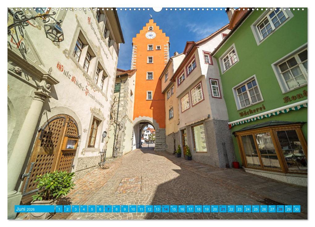 Weitere Ansicht: Meersburg - pittoreske Kleinstadt am Bodensee (hochwertiger Premium Wandkalender 2026 DIN A2 quer), Kunstdruck in Hochglanz | Calvendo, Jane und Giuseppe Di Domenico