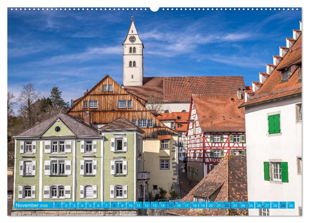 Weitere Ansicht: Meersburg - pittoreske Kleinstadt am Bodensee (hochwertiger Premium Wandkalender 2026 DIN A2 quer), Kunstdruck in Hochglanz | Calvendo, Jane und Giuseppe Di Domenico