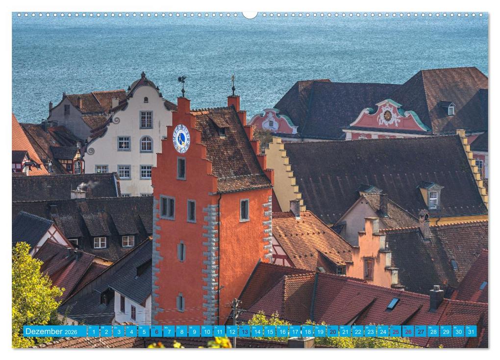 Weitere Ansicht: Meersburg - pittoreske Kleinstadt am Bodensee (hochwertiger Premium Wandkalender 2026 DIN A2 quer), Kunstdruck in Hochglanz | Calvendo, Jane und Giuseppe Di Domenico