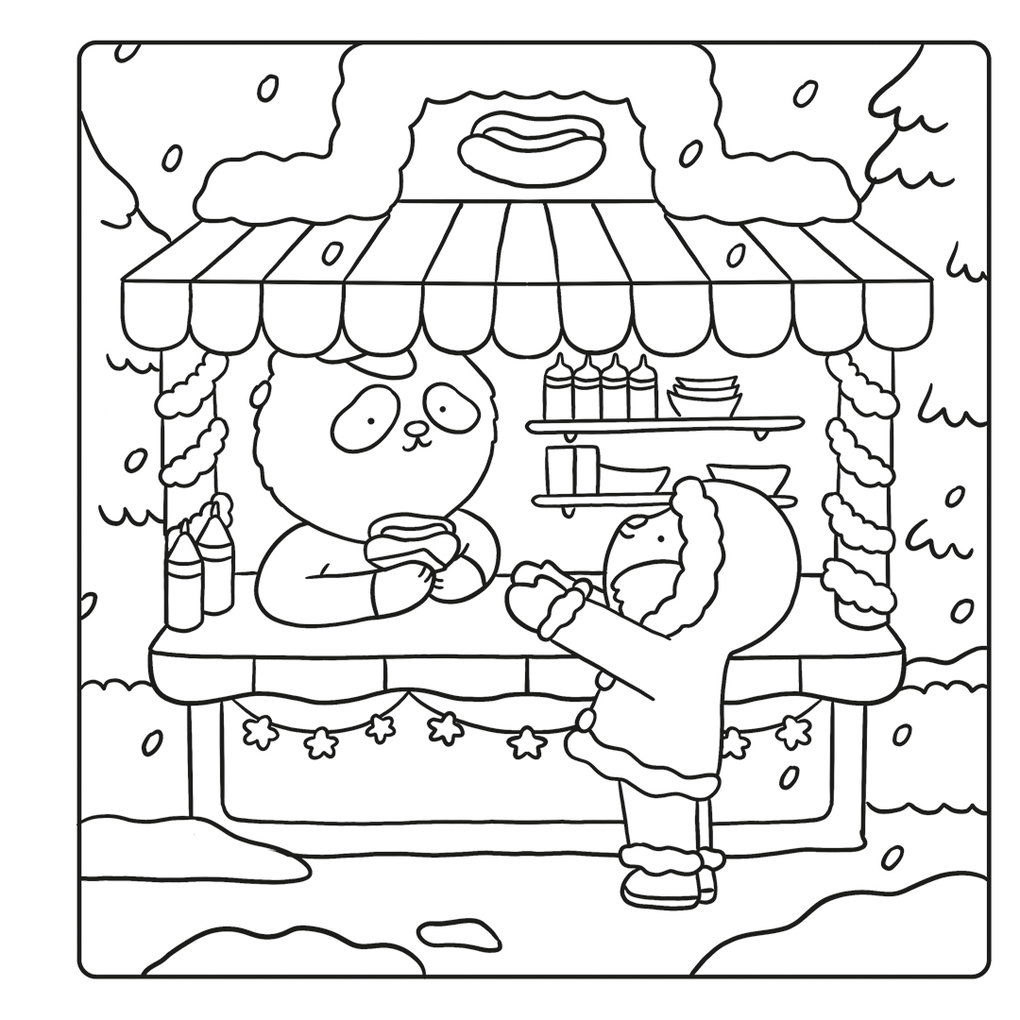 Weitere Ansicht: Cosy Coloring - Cute Christmas | Anna Guillet