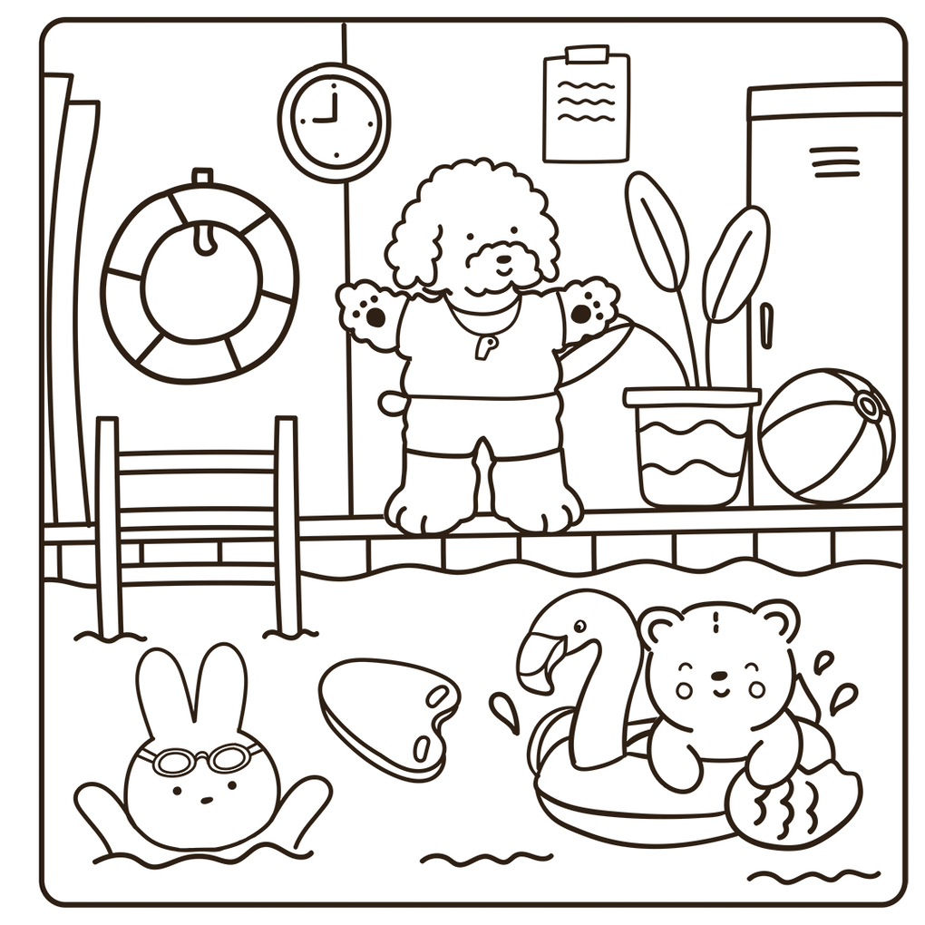 Weitere Ansicht: Cosy Coloring Ausmalset - Einfach niedlich ausmalen | Sam Jayne