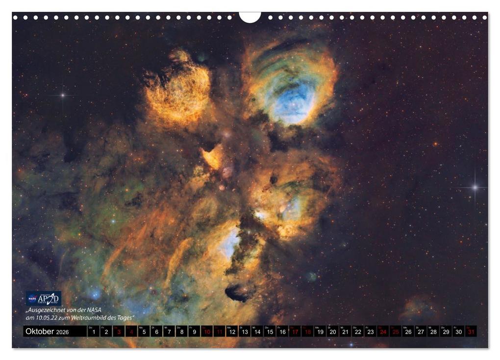 Weitere Ansicht: Astrofotografie von Stefan Bemmerl (Wandkalender 2026 DIN A3 quer), CALVENDO Monatskalender | Stefan Bemmerl, Calvendo